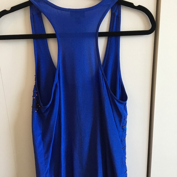 Fei Anthropology blue needed tank - Picture 3 of 3